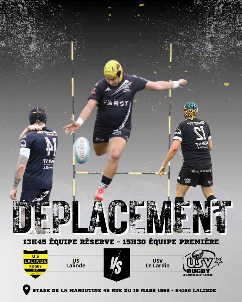Affiche deplacement USV - Lalinde